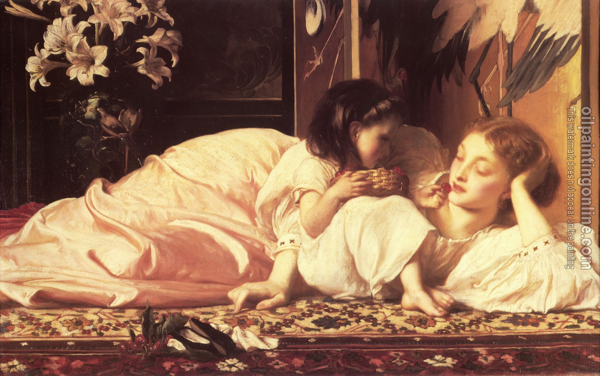 Leighton, Lord Frederick - Mother and Child